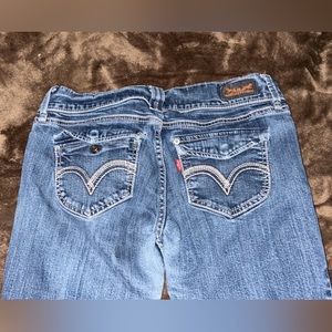 Levi’s too super low bootcut jeans